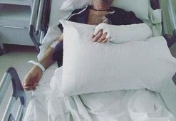 Levent Oran ev kazası geçirdi, hastanelik oldu