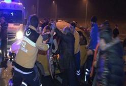 Ümraniye'de zincirleme kaza: 5 yaralı