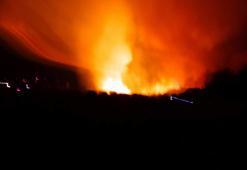 Datça'da orman yangını: 4 hektarlık alan zarar gördü