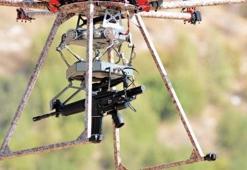 Silahlı drone geliştirildi