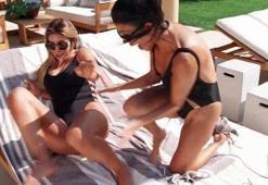 Kourtney Kardashian ve arkadaşına tarantula şoku