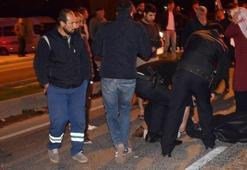 Karşı şeride geçti 3 otomobile çarptı: 1 ölü, 3 yaralı