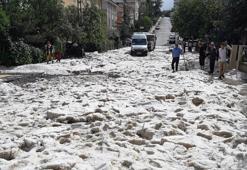 Son dakika! Ankara'da dolu ve sağanak yağış etkili oluyor!