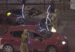 İstanbul trafiğinde şaşkına çeviren görüntü