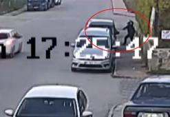 Gelin arabasından altın hırsızlığı kamerada