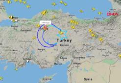 TK-1920 gökyüzünde ay yıldız çizdi