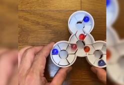 3D misket oynatıcı aparatı