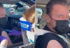 Arnold Schwarzenegger corona virüs aşısı oldu