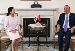 Dışişleri Bakanı Çavuşoğlu ile Japonya Prensesi Akiko bir araya geldi