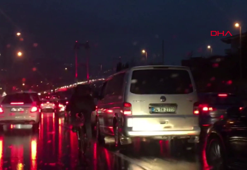 Bisikletiyle gizlice 15 Temmuz Şehitler Köprüsü'nden geçti