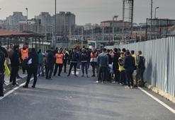 Fenerbahçeli taraftarlar yerlerini almaya başladı
