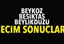 İstanbul: Beşiktaş, Beykoz, Beylikdüzü 2019 yerel seçim sonuçları... Oy oranları