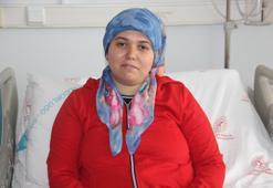 Samsun'da iç organları ters olan kadının ameliyatla böbreğinden 30 adet taş çıkarıldı