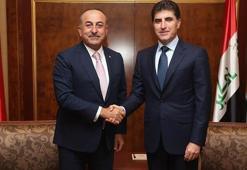 Çavuşoğlu Erbil'de IKBY'nin yeni başkanı Neçirvan Barzani ile görüştü