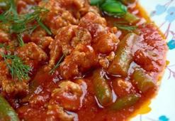 Kıymalı taze fasulye tarifi
