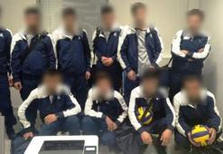 Voleybol takımı kılığında İsviçre'ye kaçmaya çalışan göçmenler yakalandı