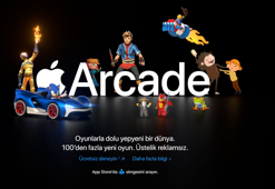 Apple Arcade, yeni reklam kampanyasında Apple'ın resmi internet sitesini ele geçirdi