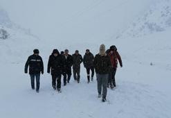 Van Çatak'ta çığ düştü