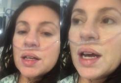 Corona virüsün yüzü olan kadından haber var