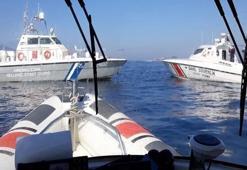 Yunan Sahil Güvenlik unsurları Türk karasularından çıkarıldı