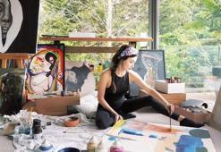 Ressam Hande Erçel’den çocuklara