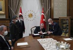 Yüksek Askeri Şura kararları onaylandı, işte alınan kararlar