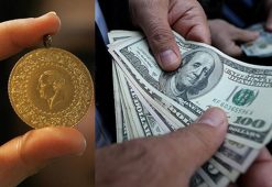 Altın ve dolar fiyatlarında düşüş yaşanıyor