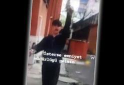 İstanbul'da okul bahçesinde skandal görüntü! Yakalandı...