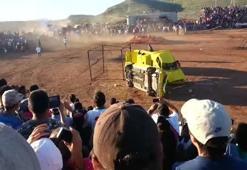 Canavar Kamyon kazası: 6 ölü 47 yaralı