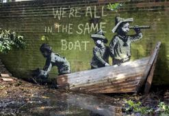 İngiltere'de Banksy bereketi