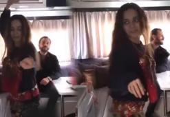 Erkan Kolçak Köstendil, Damla Sönmez'in oryantal dansına kafa çevirdi!
