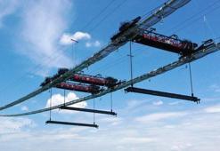 Ve montaj başladı! Her biri 48 metre...