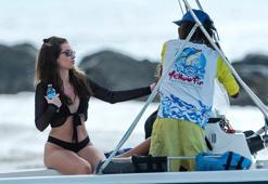 Lottie Moss kankasıyla Barbados'ta!