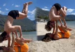 Zeynep Tokuş yoga eğitmeni olarak setlere döndü