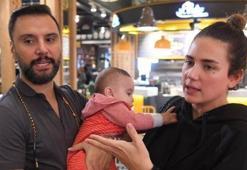 Alişan ile Buse Varol kızlarını kucaklarına aldı