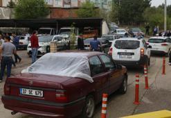 Kastamonu'yu dolu vurdu! Vatandaşlar camcıya koştu