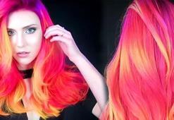 Yeni moda; parlayan saçlar