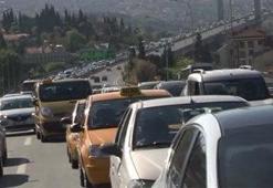 Boğaziçi Köprüsü'nde trafik durdu