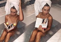 Lottie Moss küvetten paylaştı!