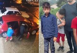 Akılalmaz olay! Küçük çocuklar araba çaldı! İstanbul'a kadar nasıl gidebildiler?