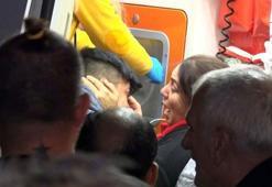 Annenin korku dolu anları: Oğlunu karşısında görünce...