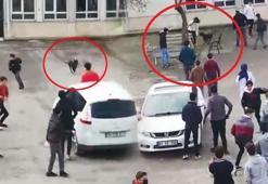 Öğrenciler dehşeti yaşadı! Okula daldı! 5 öğrenciyi yakaladı