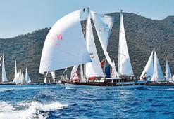 Akdeniz’in en büyük deniz festivalinde yelkenler yangın bölgesi için açıldı