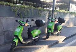 Elektrikli scooter’ların ardından gelen elektrikli motorlar İstanbul'un yeni derdi!