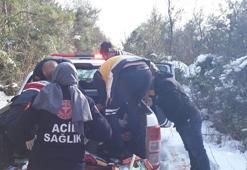 Ormanda avlanırken komşusunu vurdu