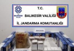 Ayvalık’ta jandarmadan kaçak tütün operasyonu