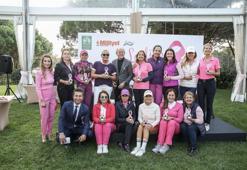 Kadın golfçüler 'Ladies Meme Sağlığı Golf Turnuvası 2021' ile farkındalık yaratmak amacıyla Kemer Country'de sahadaydı