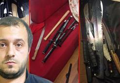 Son dakika… Samuray kılıçlı katilin kan donduran koleksiyonu!