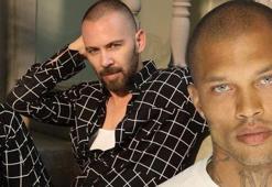 Berksan Fransız askısı yaptırdı Jeremy Meeks'e benzetildi
