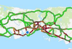 Kar yağışı sonrası İstanbul trafiğinde son durum